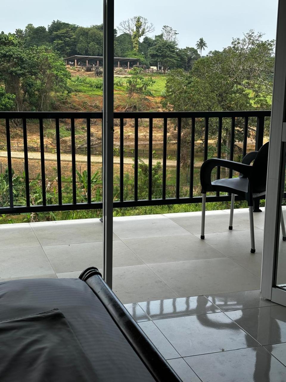 Pinnawala Elephant Front View Hotel Rambukkana Exterior foto